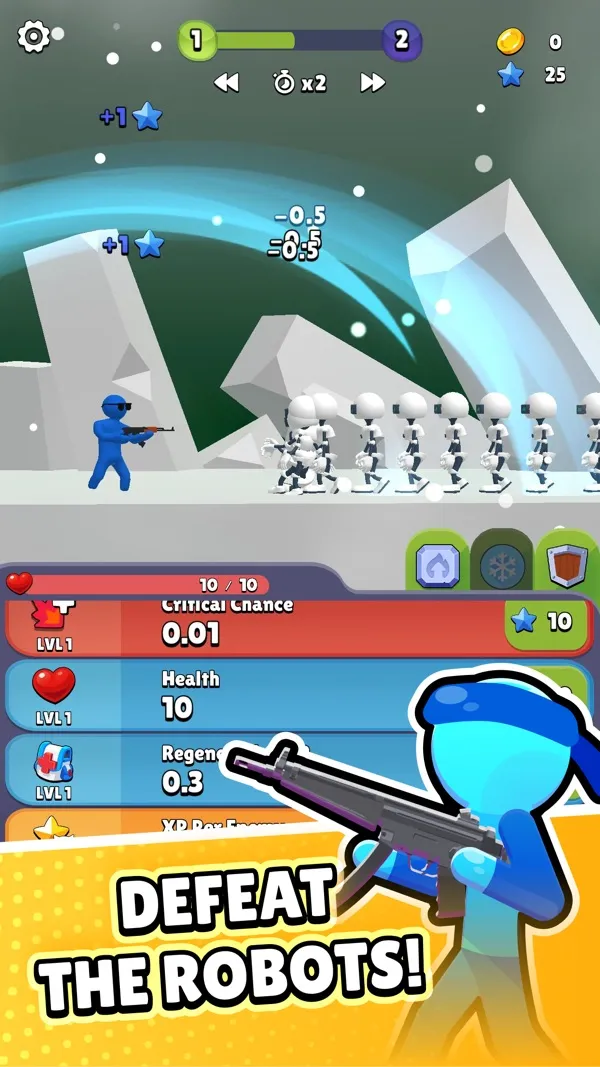 AI Rebellion: Stickman screenshot