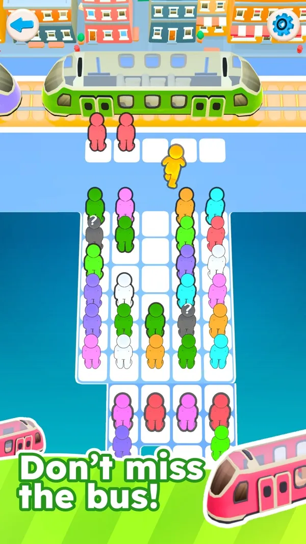 Subway Jam: Bus Sorting screenshot